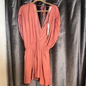 Mustard Seed Rose Romper Large